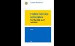 Public service principles for the EU civil service